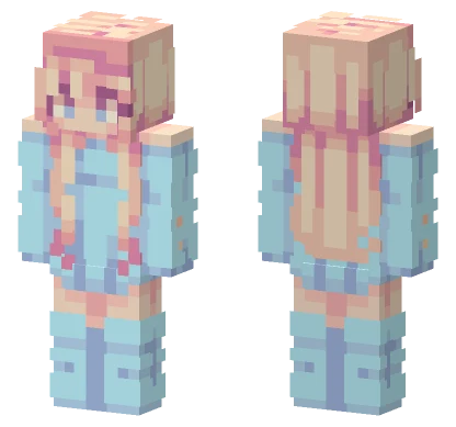 Shine Through Girl Minecraft skin