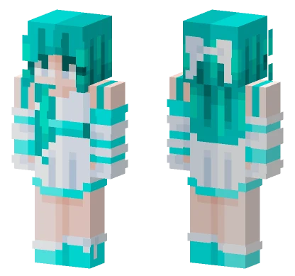 Shine Through the Blizzard Minecraft skin