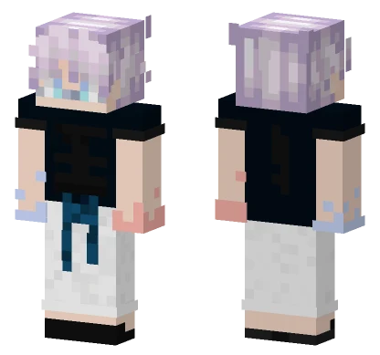 Shinjuku Showdown Gojo Thin Minecraft skin