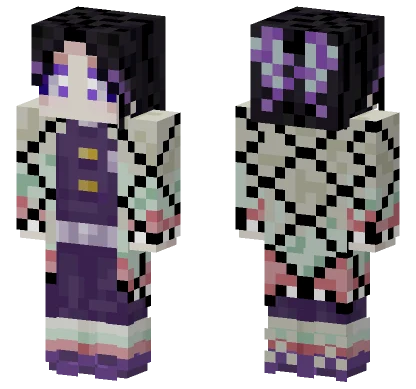 Shinobu KNY Minecraft skin
