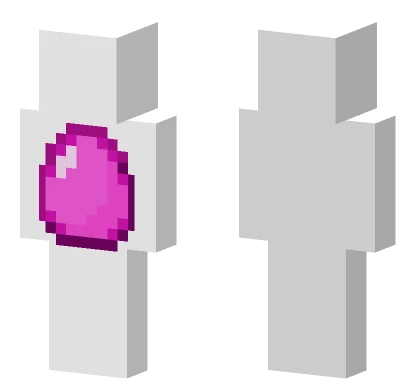 Shiny Pink Egg Minecraft skin