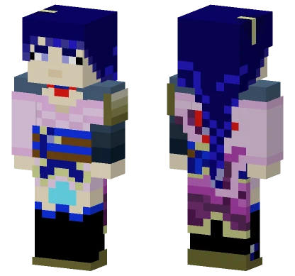 Shogun Raiden Minecraft skin