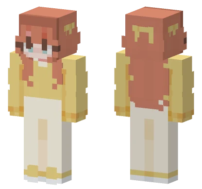 Shooting Star Girl Minecraft skin