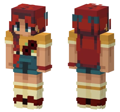 Short Crayons Te Minecraft skin