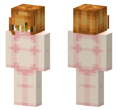 Short Dirty Blonde Hair Base Minecraft skin