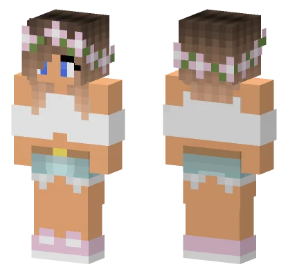 Short Hair City Girl Minecraft skin