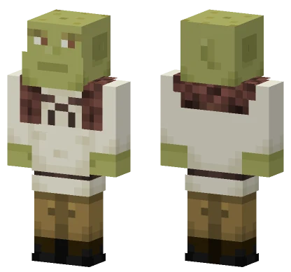 Shrek Minecraft skin
