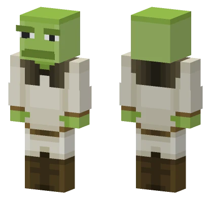 Shrek I Was Bored Minecraft skin