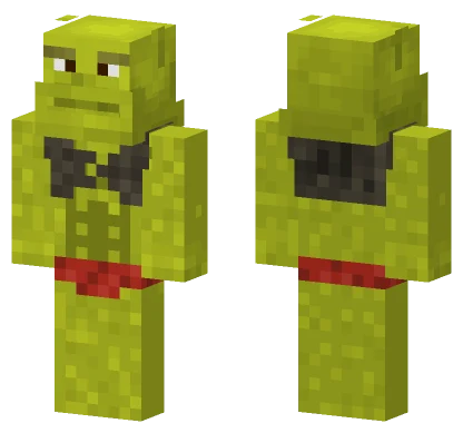 Shrek Not Finished Minecraft skin