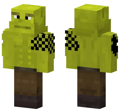 Shrek The Rock Johnson Minecraft skin