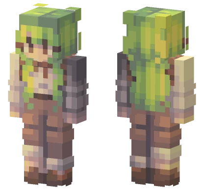 Shrek v4 Minecraft skin