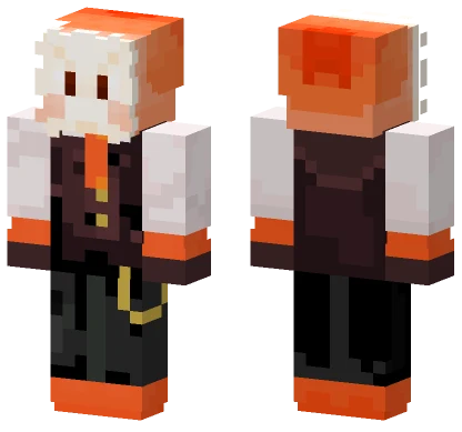 Shrimp In Suit Minecraft skin