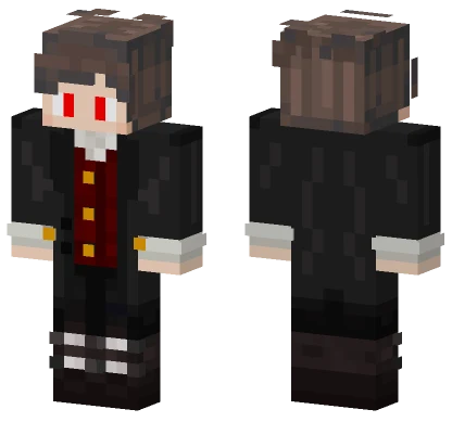 Sictorian3 Black Suit Minecraft skin