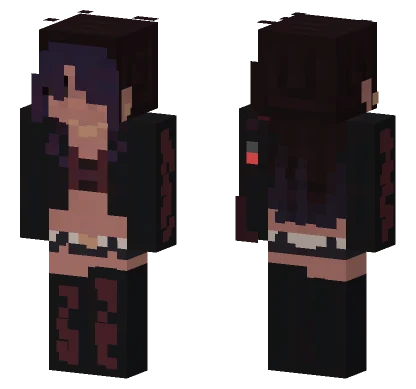 Sie Ist Ein Modell Minecraft skin