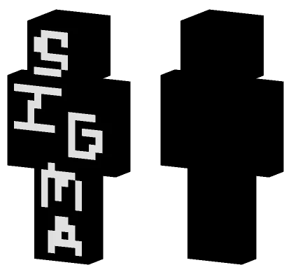 Sigma Skin Minecraft skin