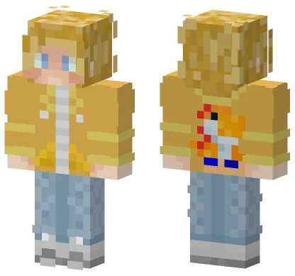 Silly Pineapple D Minecraft skin