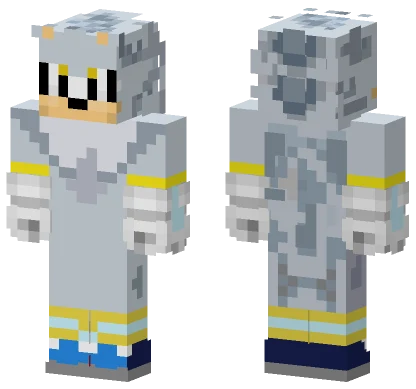 Silver Fox Minecraft skin