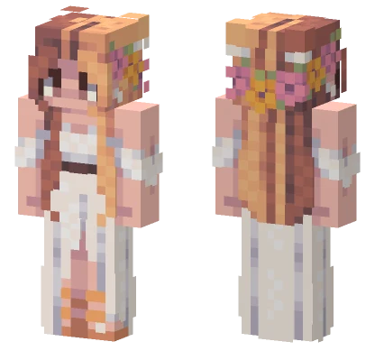 Silver Raindrops RCE Minecraft skin