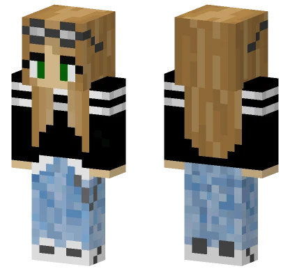 Silvsteel Original Girl Minecraft skin