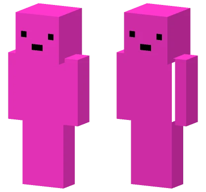 Simpel Pink Blob Minecraft skin