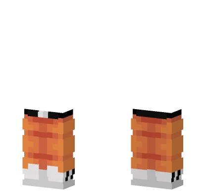 Simple Blood Orange Jeans Minecraft skin