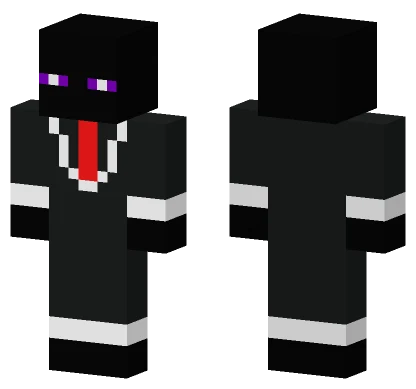Simple Enderman Suit Minecraft skin
