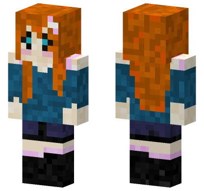 Simple Girl Minecraft skin