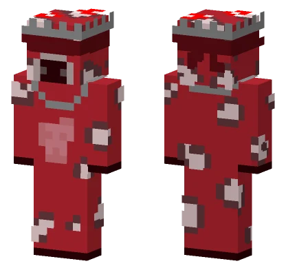 Simple Mooshroom Minecraft skin