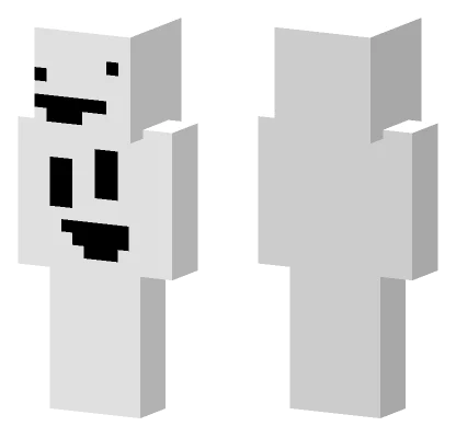 Simple Smiley Face Minecraft skin