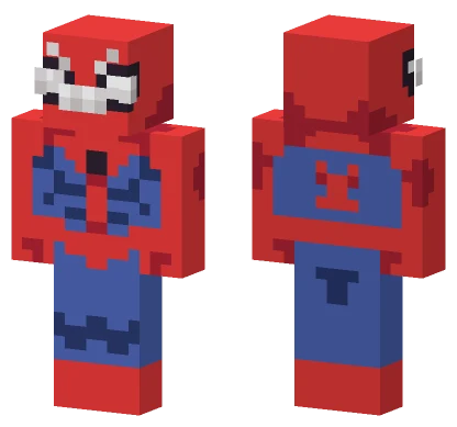 Simple Spiderman Minecraft skin