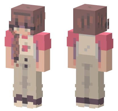Simple Strawberries Minecraft skin