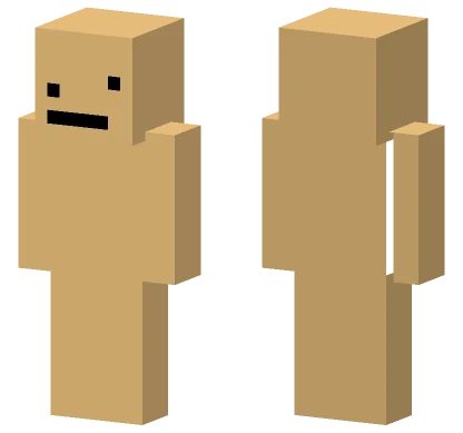 Simple Tan Figure Minecraft skin