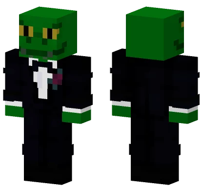 Simplistic Fart Lizard Minecraft skin