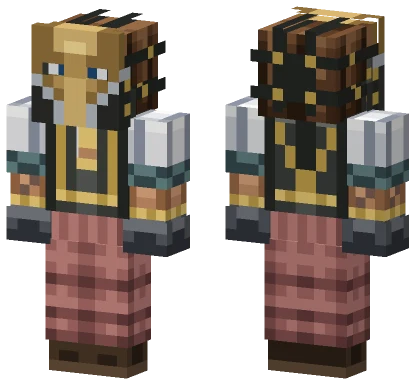 Sir Bloody Darryl Royale Minecraft skin