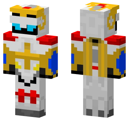 Sirius Robot King Minecraft skin
