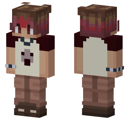 Sisters Skin Shirt V2 Minecraft skin
