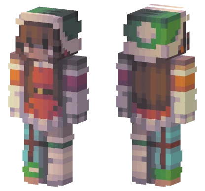 Sitting By The Fireplace Minecraft skin