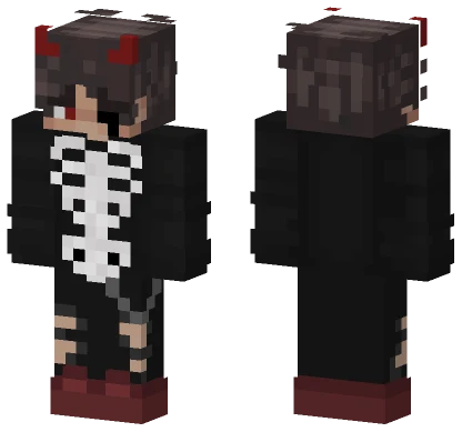 Skeleboy Minecraft skin