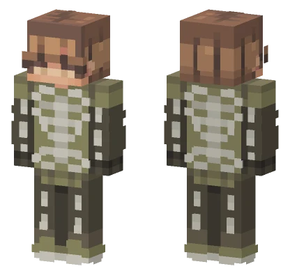 Skeleton Boy Minecraft skin