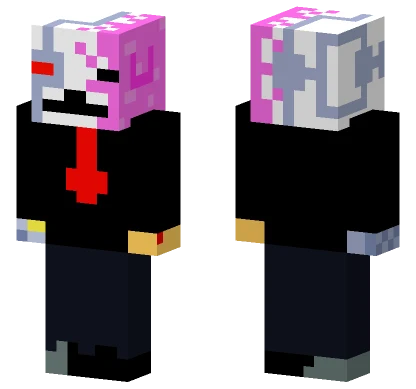 Skeleton Casino Helper Minecraft skin