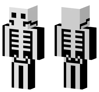 Skeleton Minecraft skin