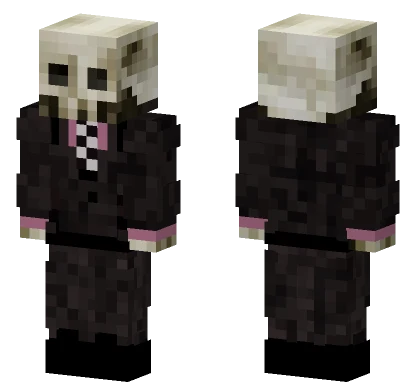 Skeleton In Will Wood Suit Minecraft skin