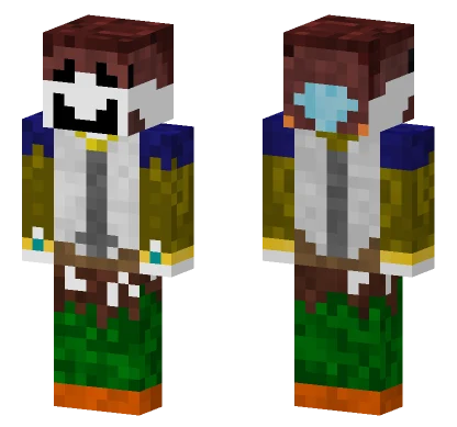 Skeleton Prime Minister Minecraft skin