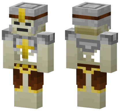 Skeleton Templar Vanguard Minecraft skin