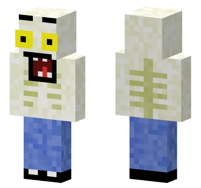 Skeleton Warrior Minecraft skin