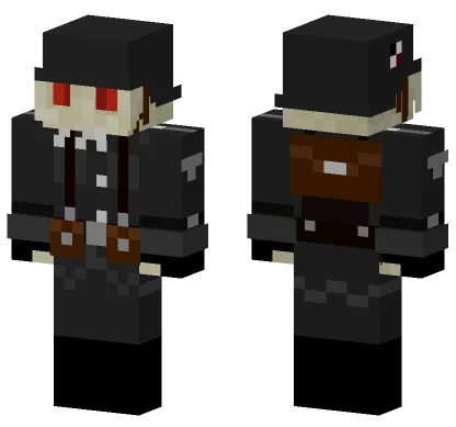 Skelleton Raso Minecraft skin