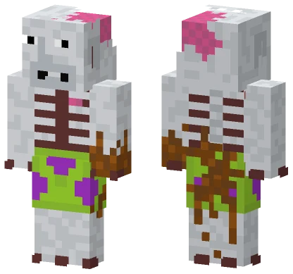 Skelly Clap Rick Minecraft skin