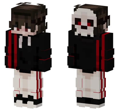 Skin and Bones Remake Minecraft skin