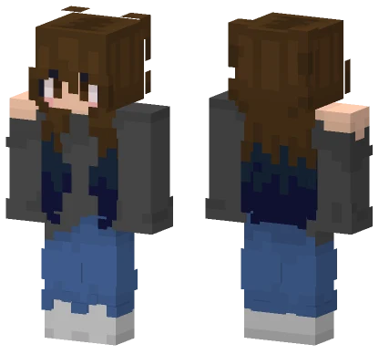 Skinn Blue Overalls Minecraft skin