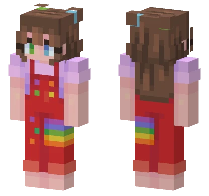 Skittles Minecraft skin